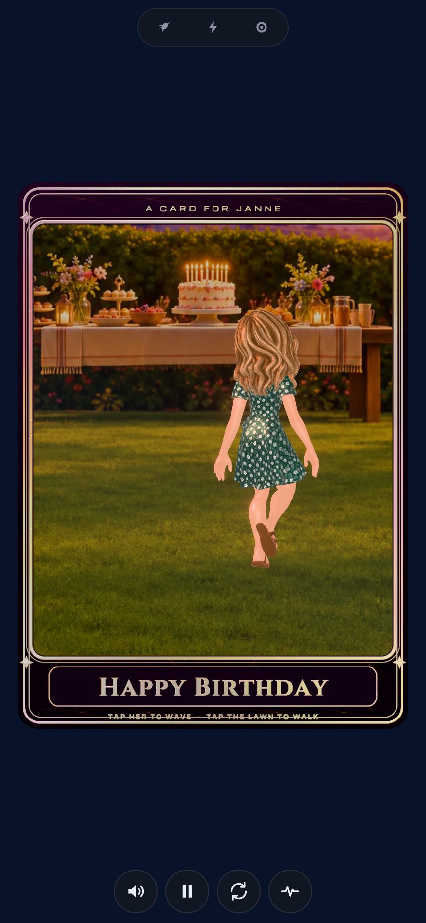 Figure walking away