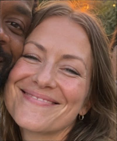 Woman, smiling with eyes